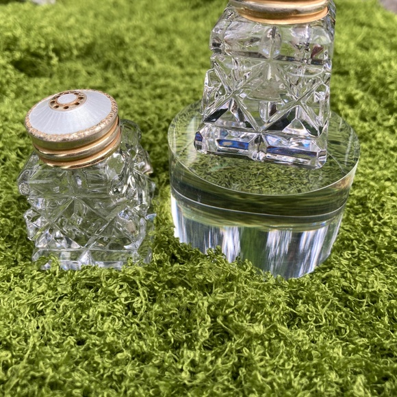 Hroar Prydz Solid Sterling Silver, White Enameled Salt and Pepper Pair / Set - Picture 11 of 16